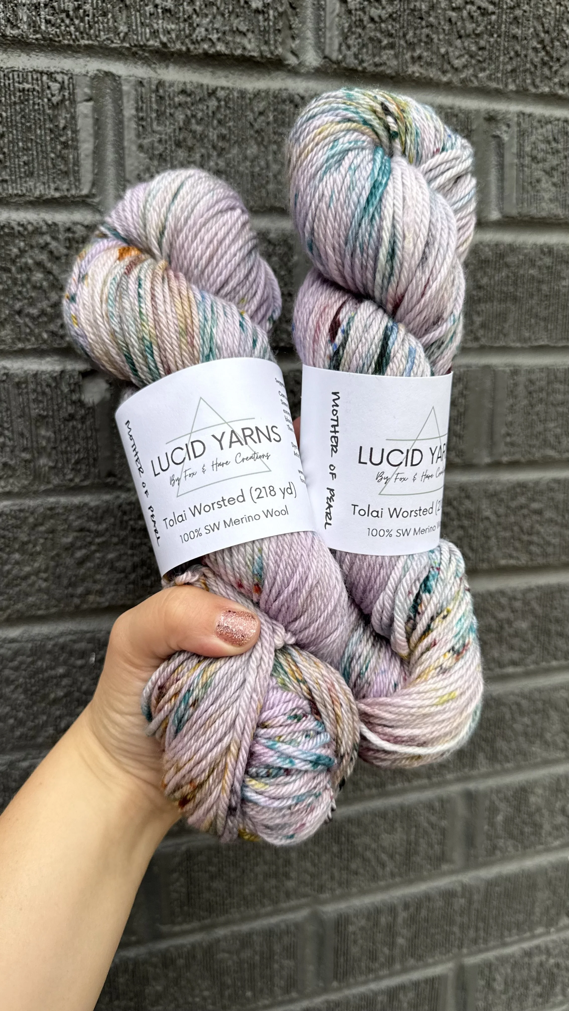 Tolai Worsted | Mother Of Pearl