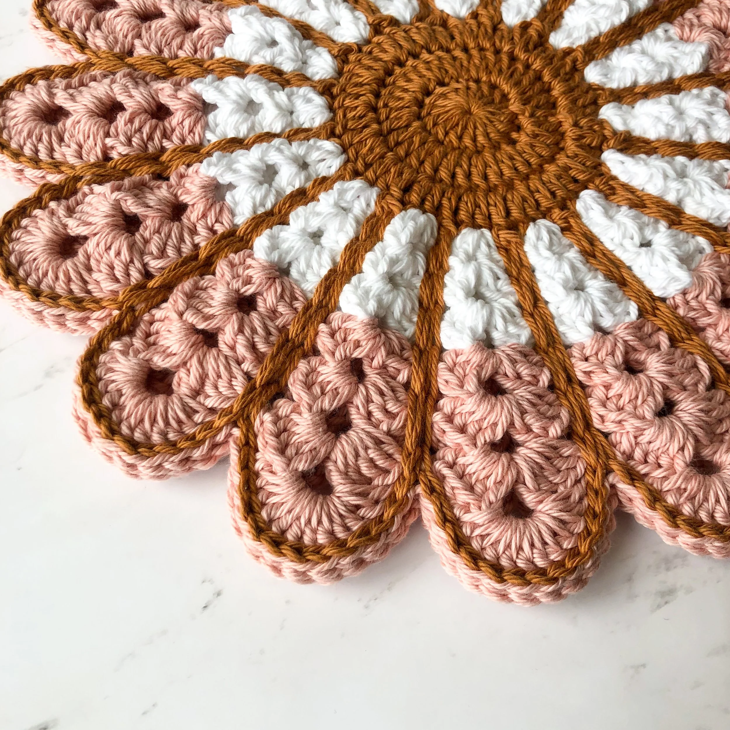 Flower Power Trivet | PDF Download