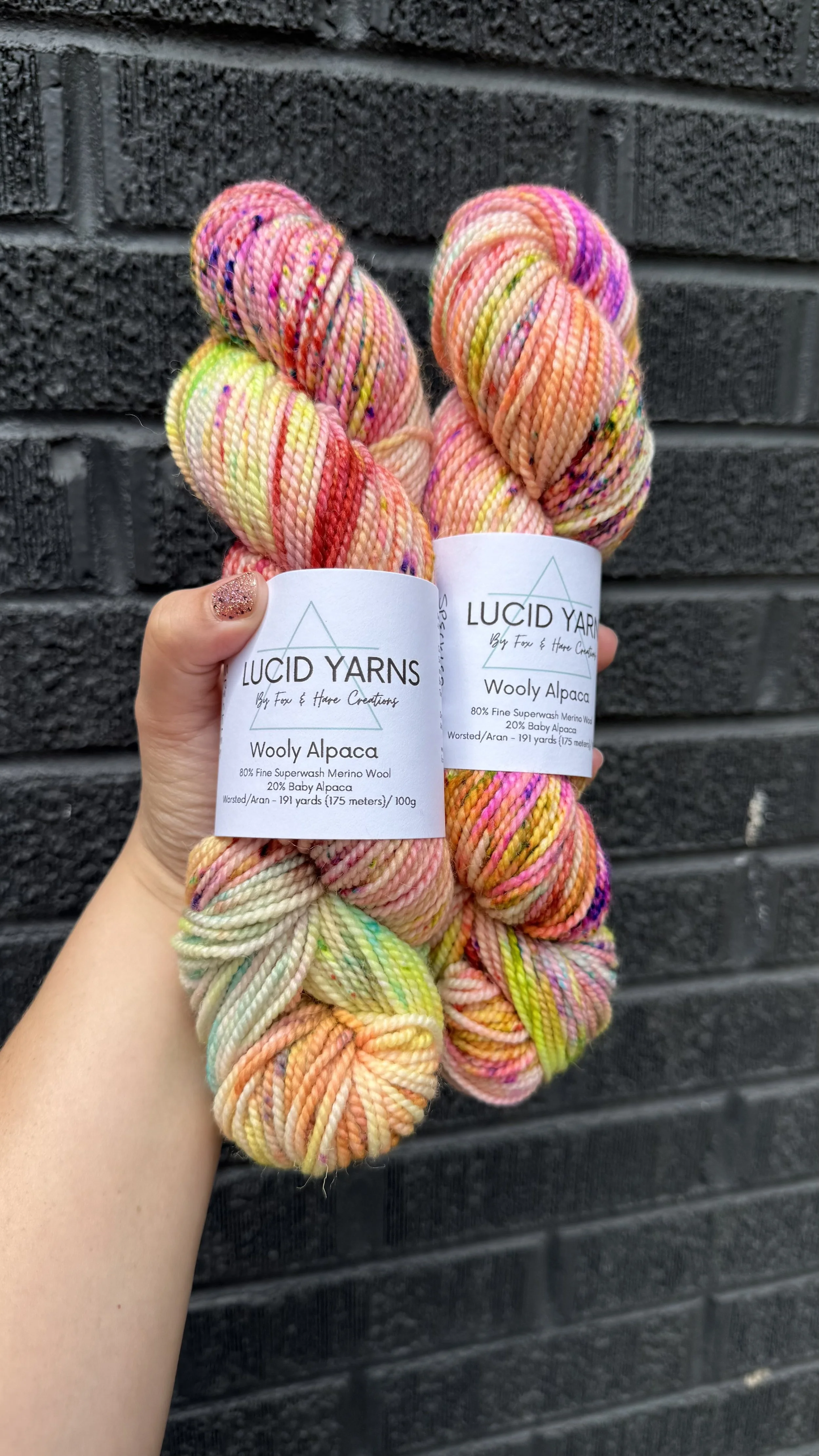 Wooly Alpaca | 'Speckles'