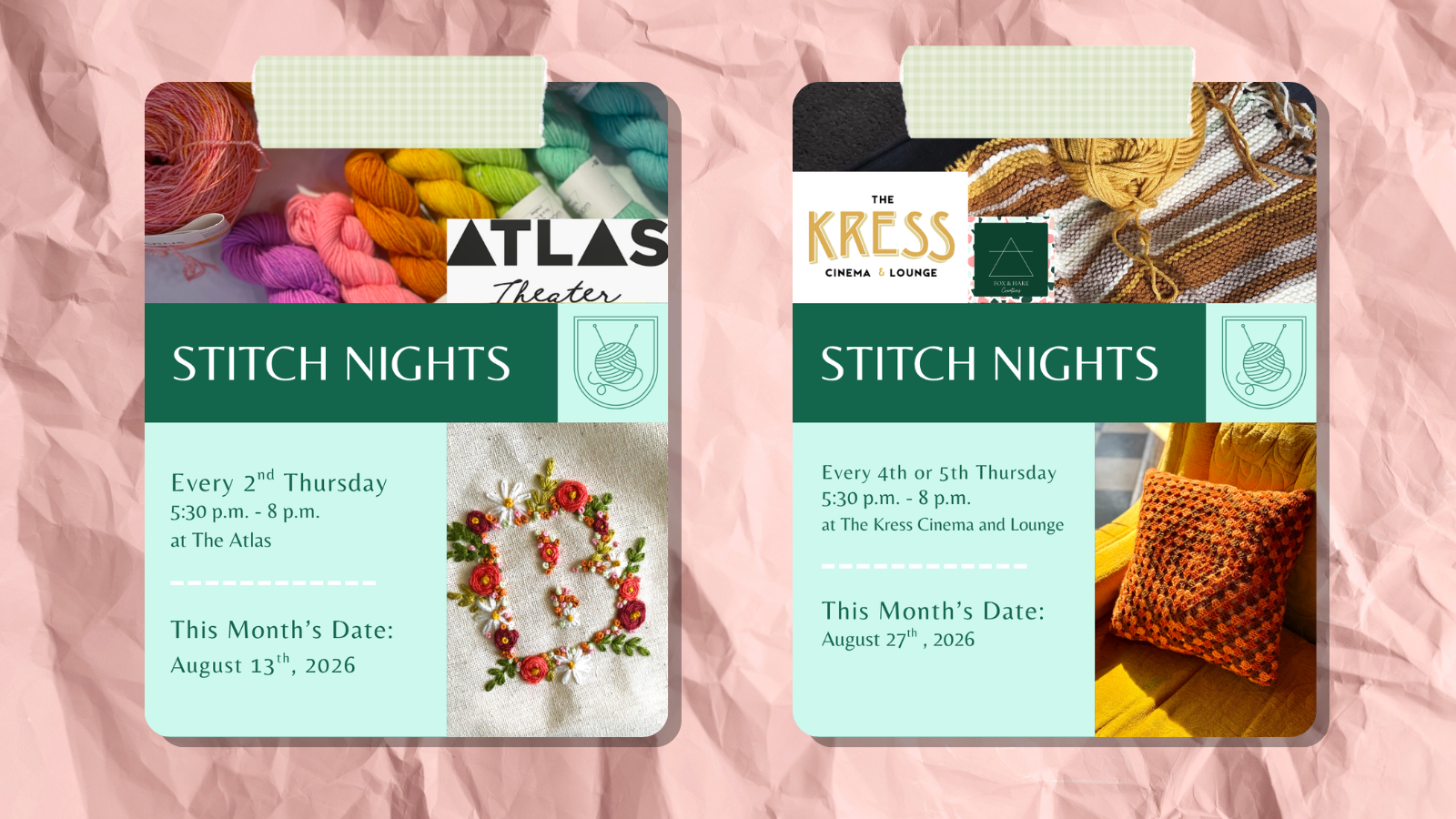 September Stitch Nights | Select Date