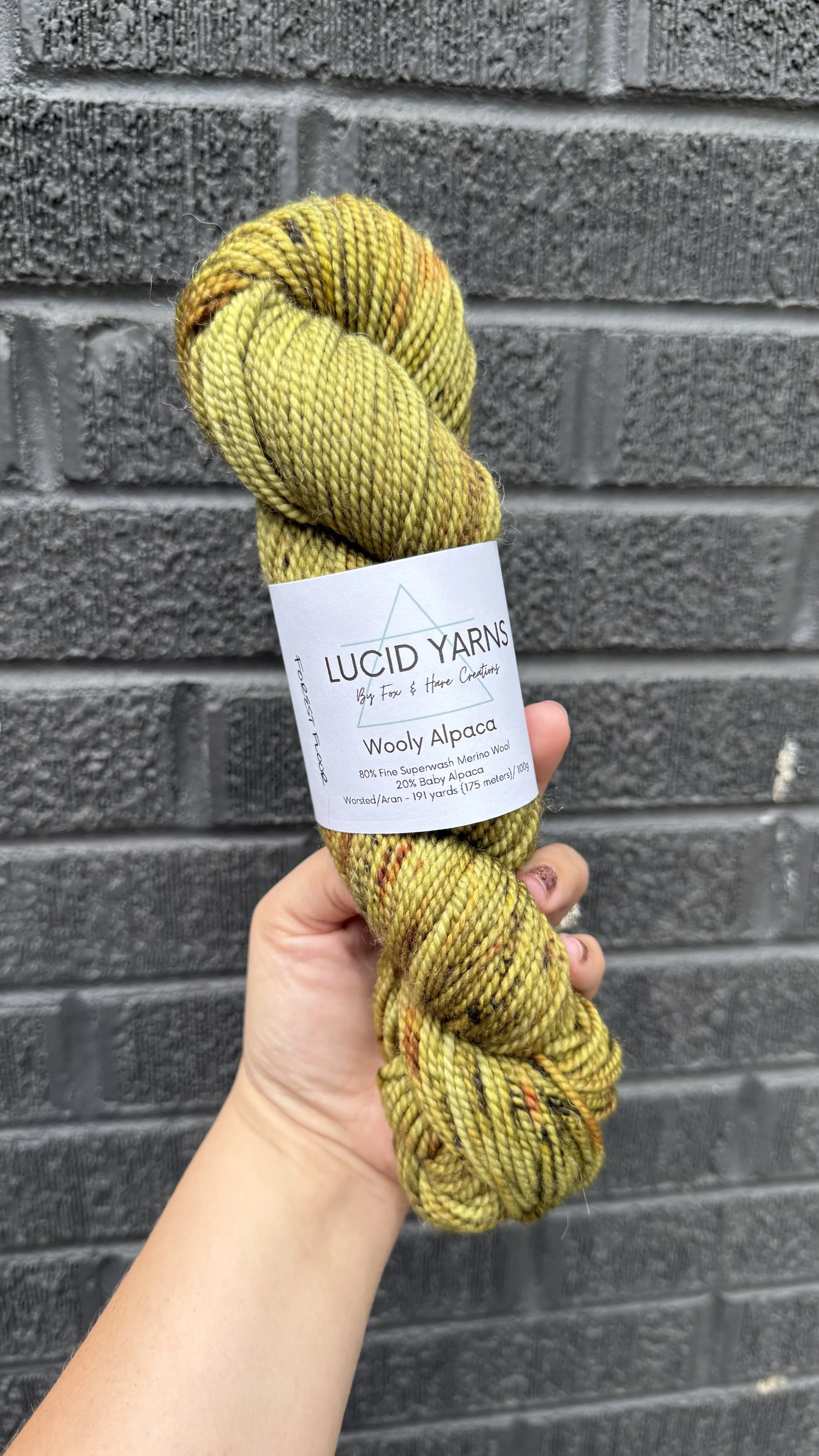 Wooly Alpaca | 'Forest Floor'