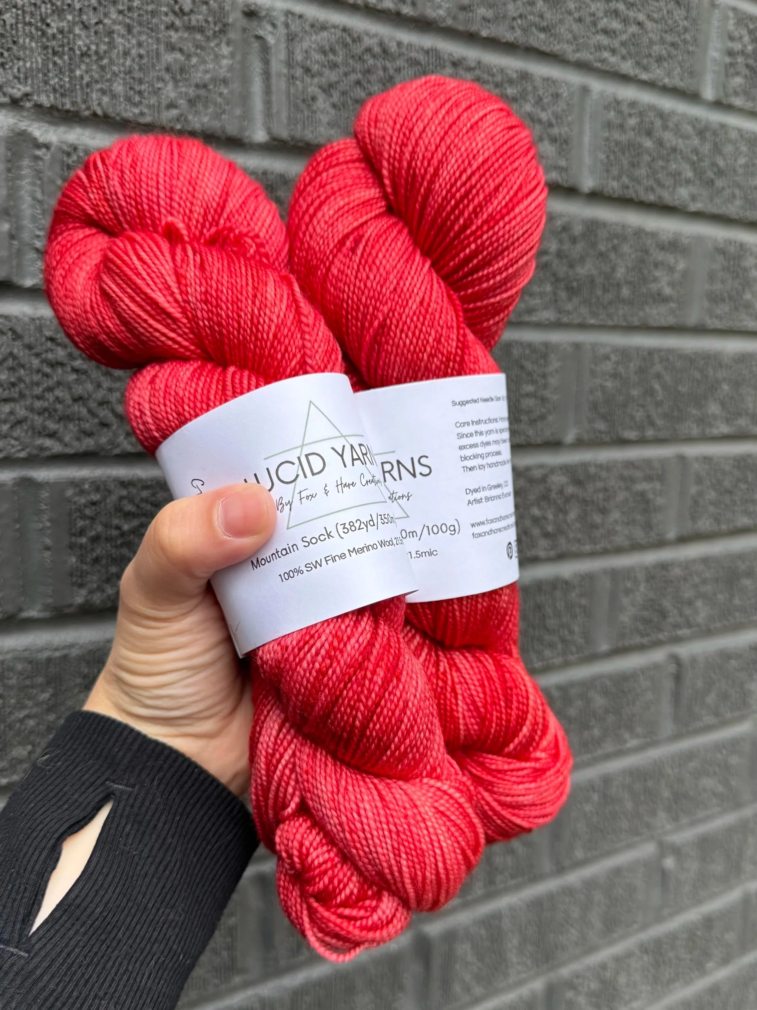 Mountain Sock | 'Garnet'