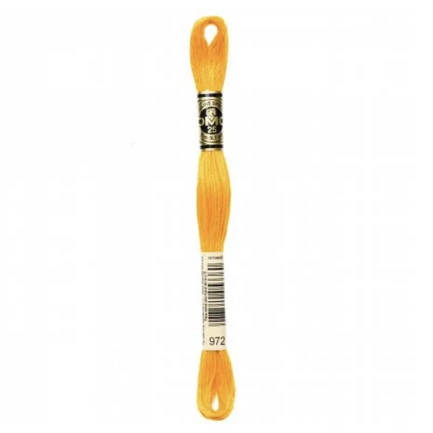 DMC Floss Deep Canary #0972 – Red Rock Threads.jpeg