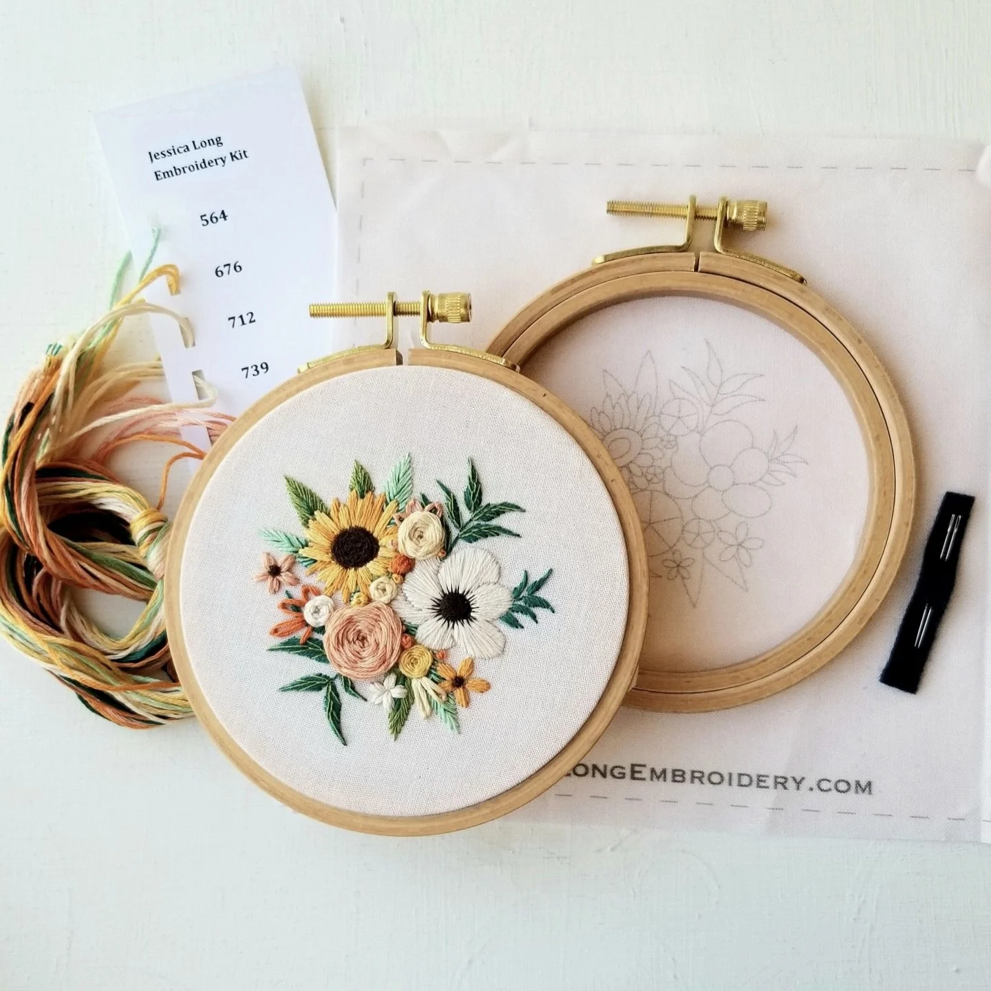 Cozy Harvest Beginner Embroidery Kit - Faire.jpeg