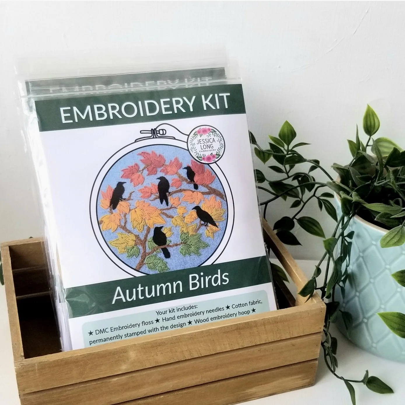 Autumn Birds Embroidery Kit - Faire.jpeg