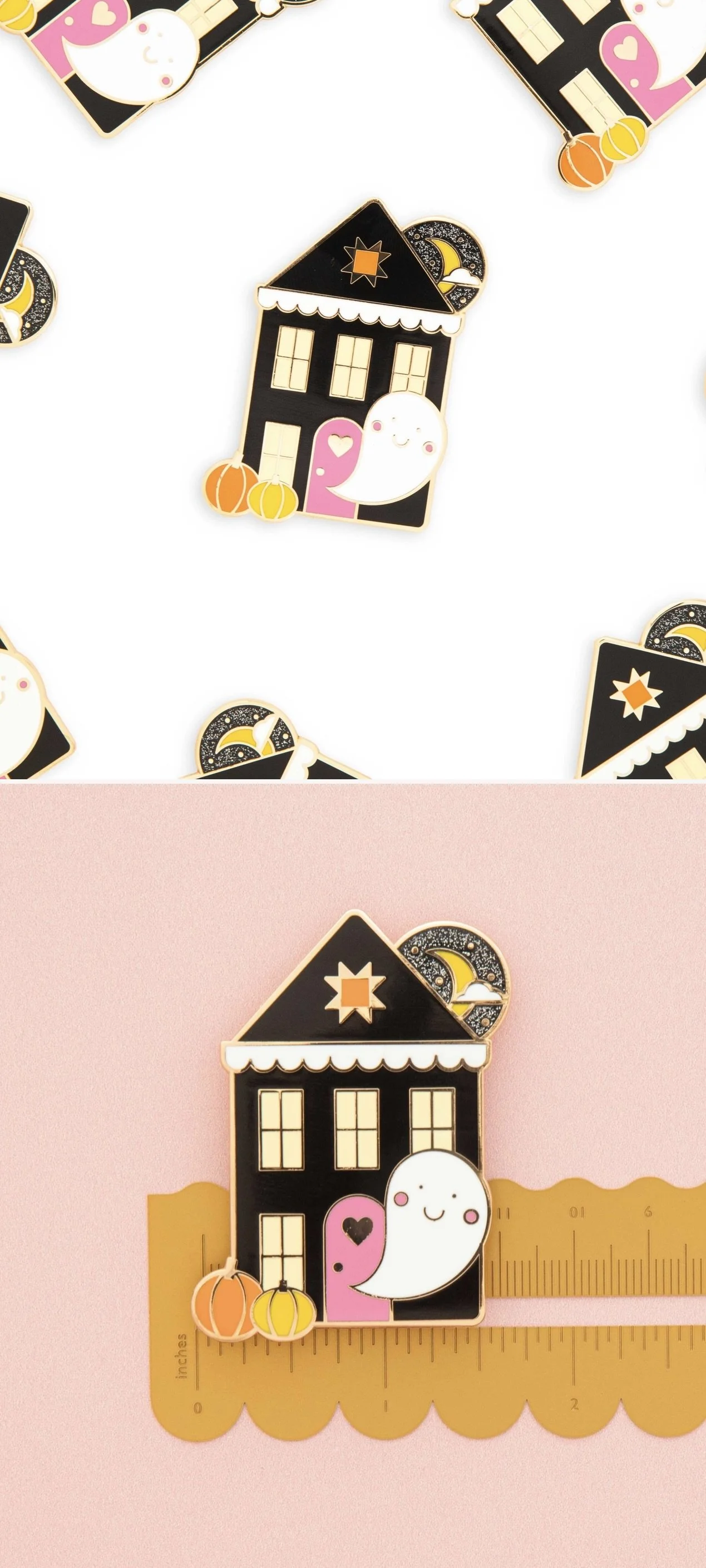 Sarah Hearts | Halloween Haunted House Magnetic Needle Minder
