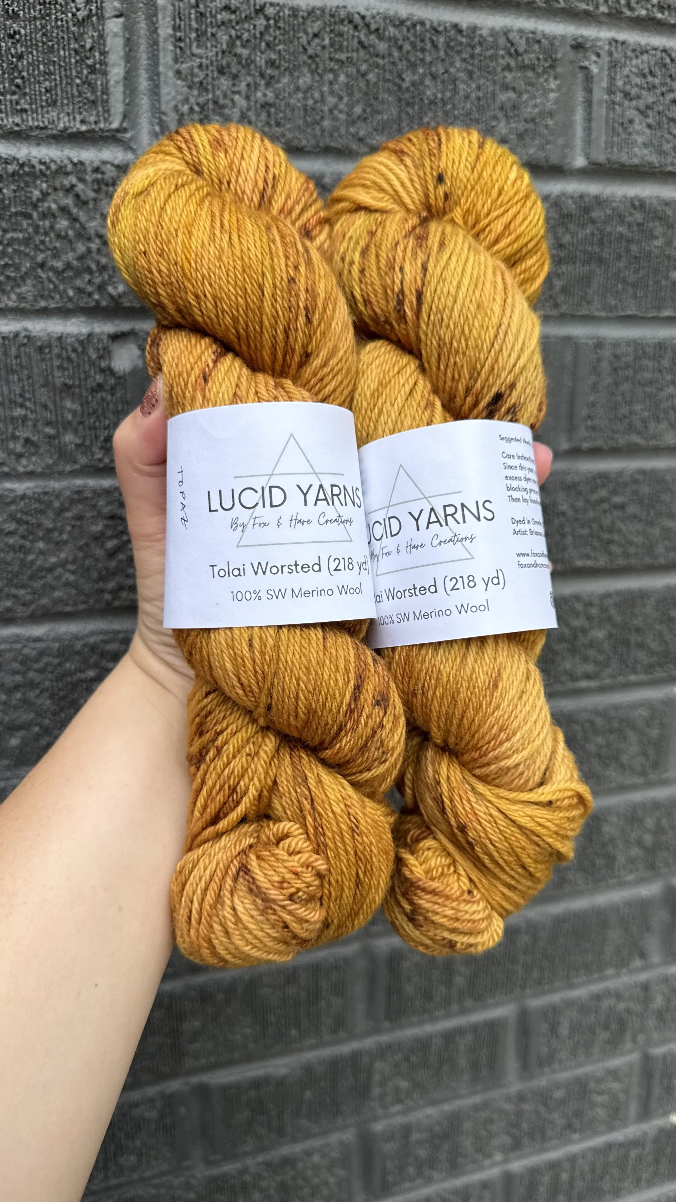 Tolai Worsted | Topaz