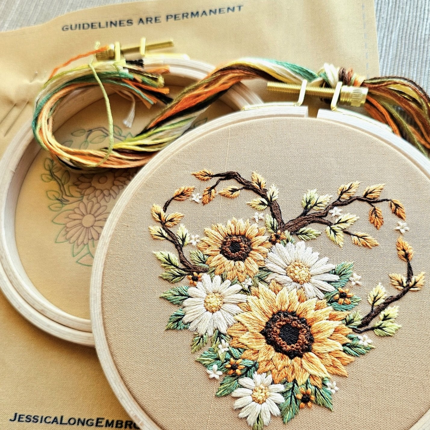 "Fall in Love" Embroidery Kit - Faire.jpeg