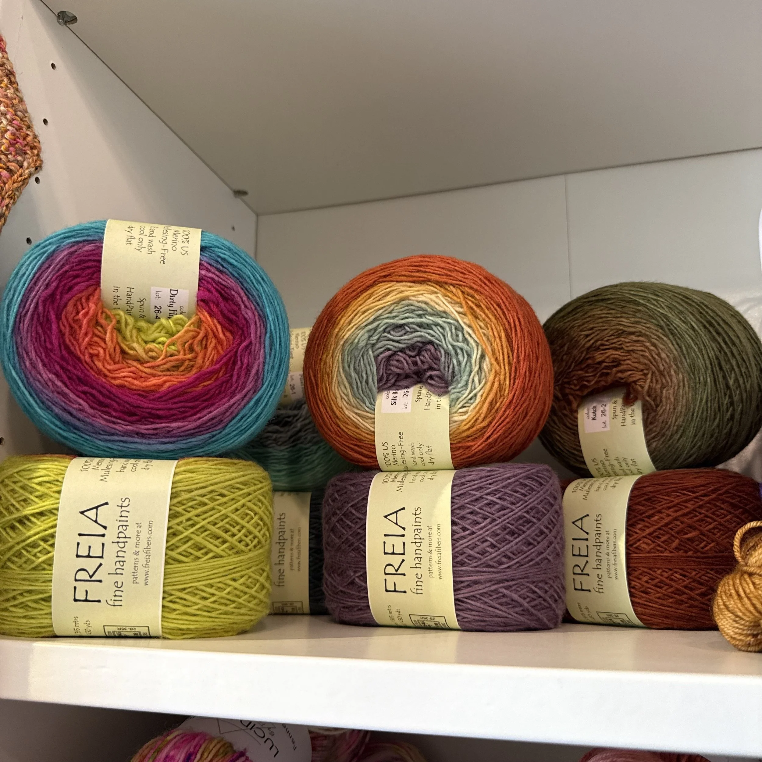 Freia Yarn | Shawl Ball Fingering Weight OR Ombrè Merino Lace