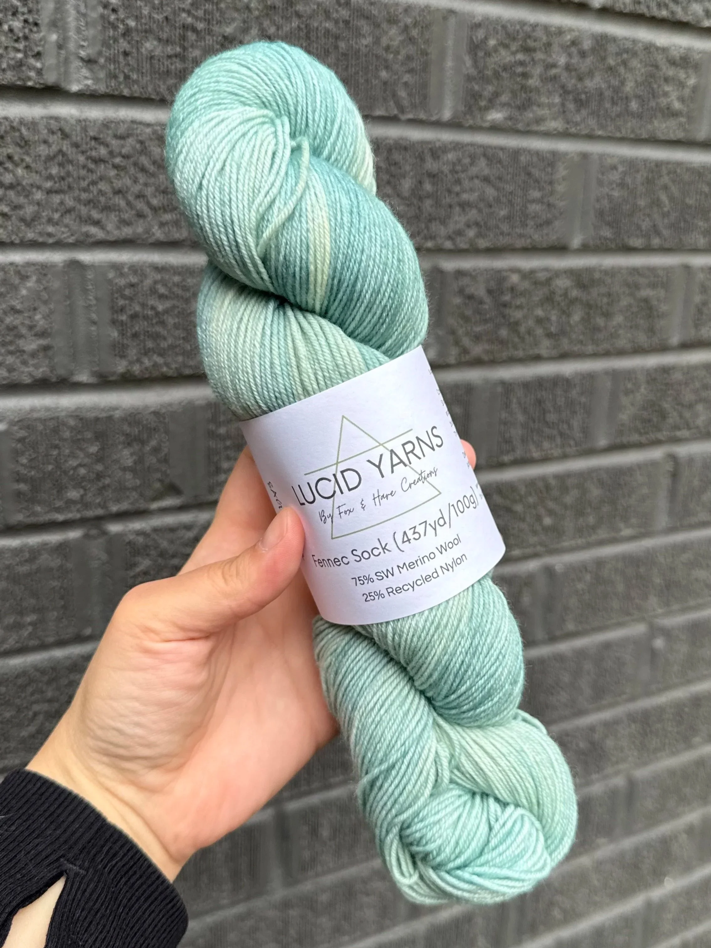 Fennec Sock | Sage Leaf