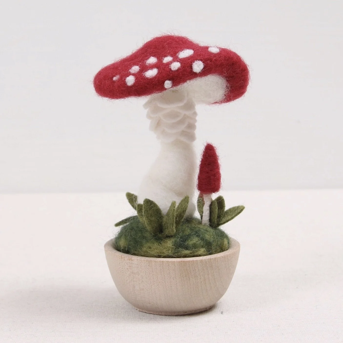 Needle Felting Kit, Crimson Toadstool - Faire.jpeg