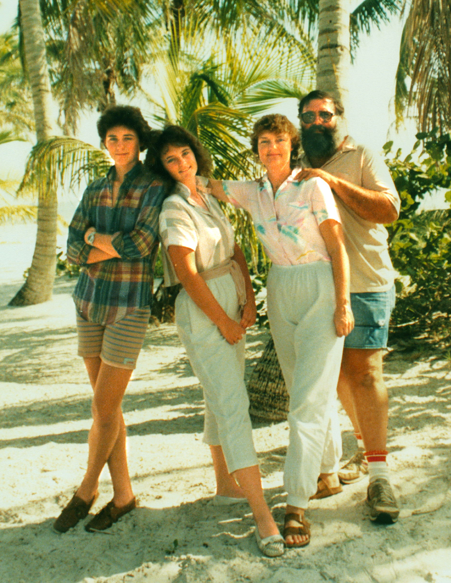Ted, Jackie, Niki and Clyde - 1986