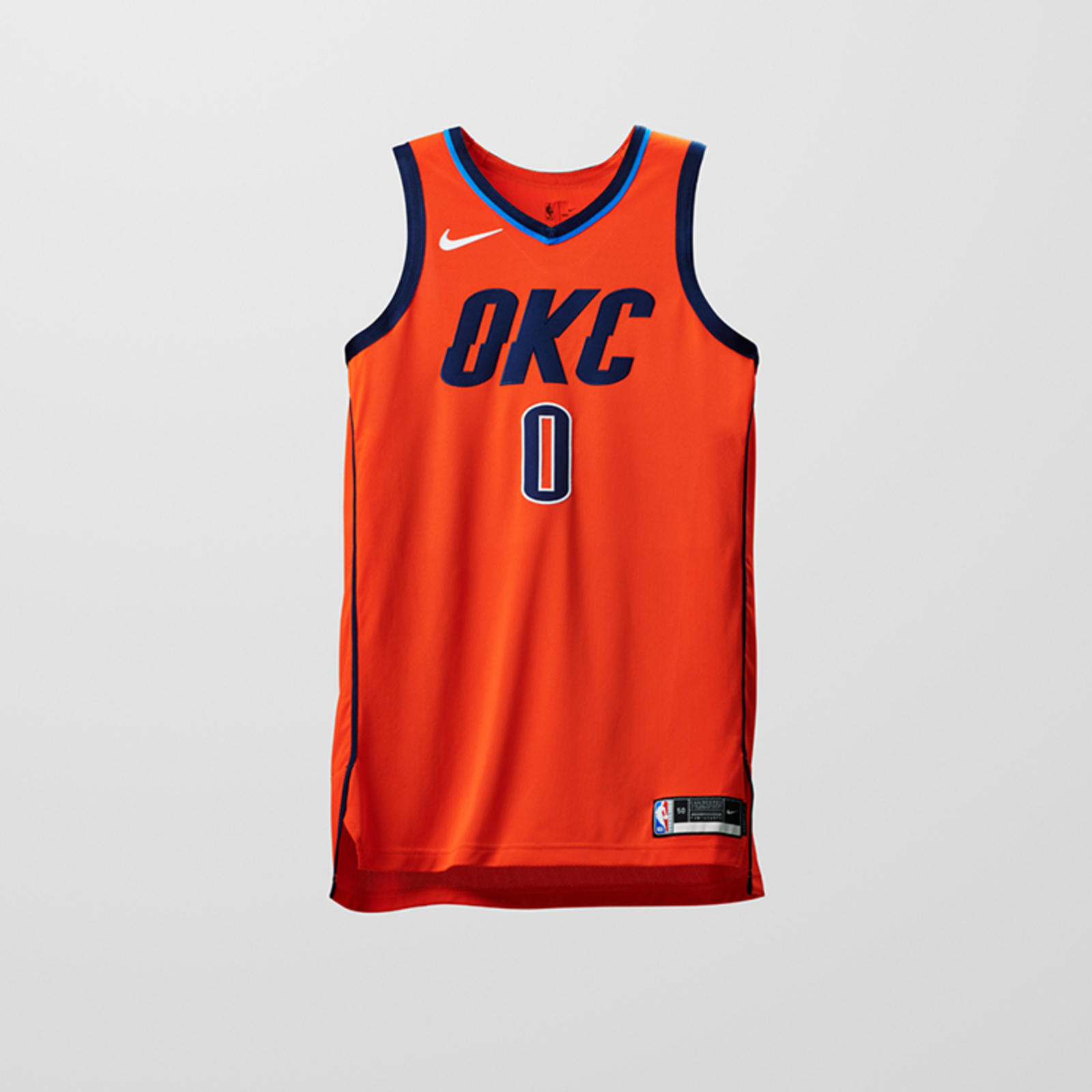 okc thunder orange jersey