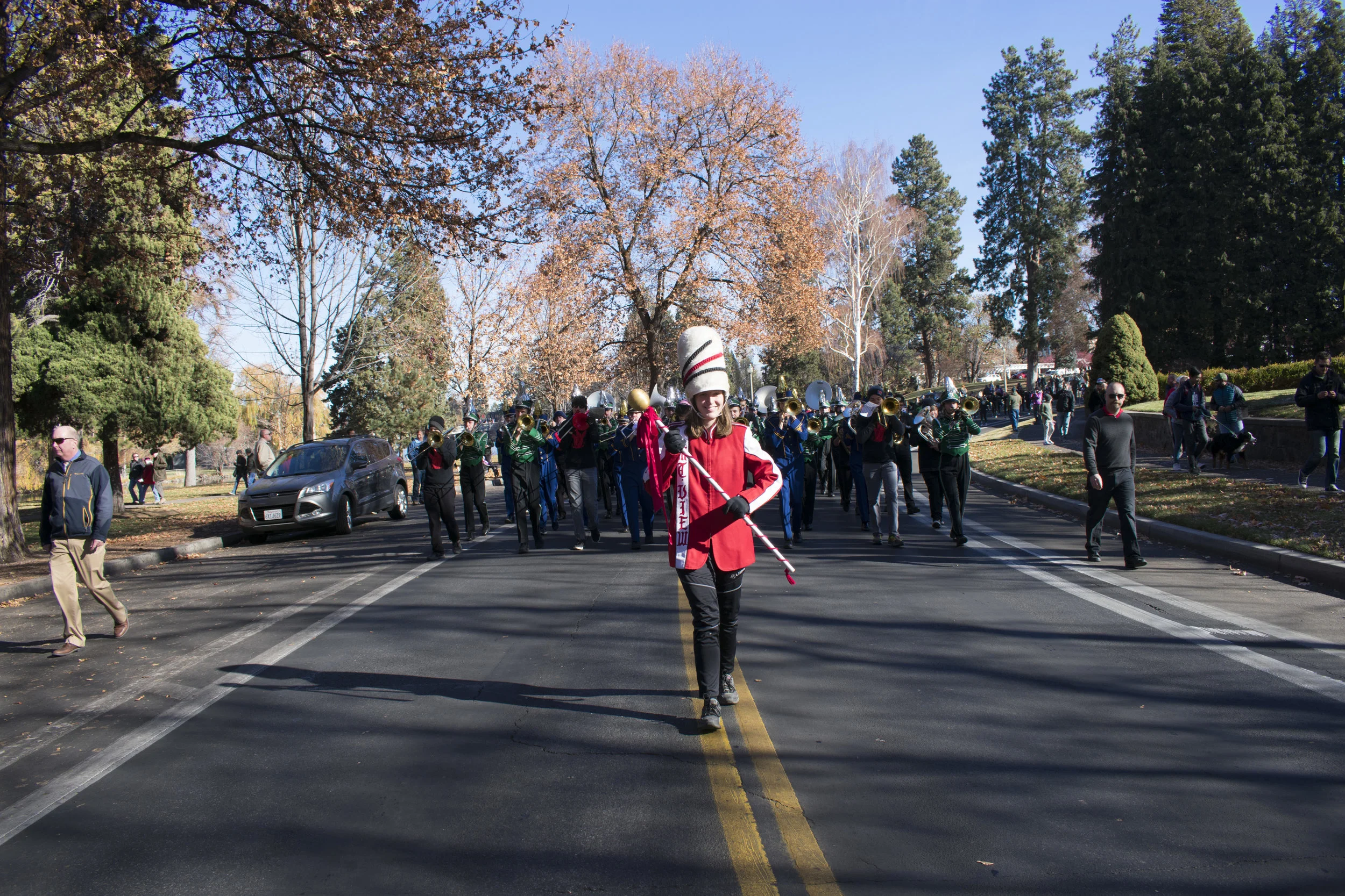 Summit Band at the Bend Veterans Day Parade