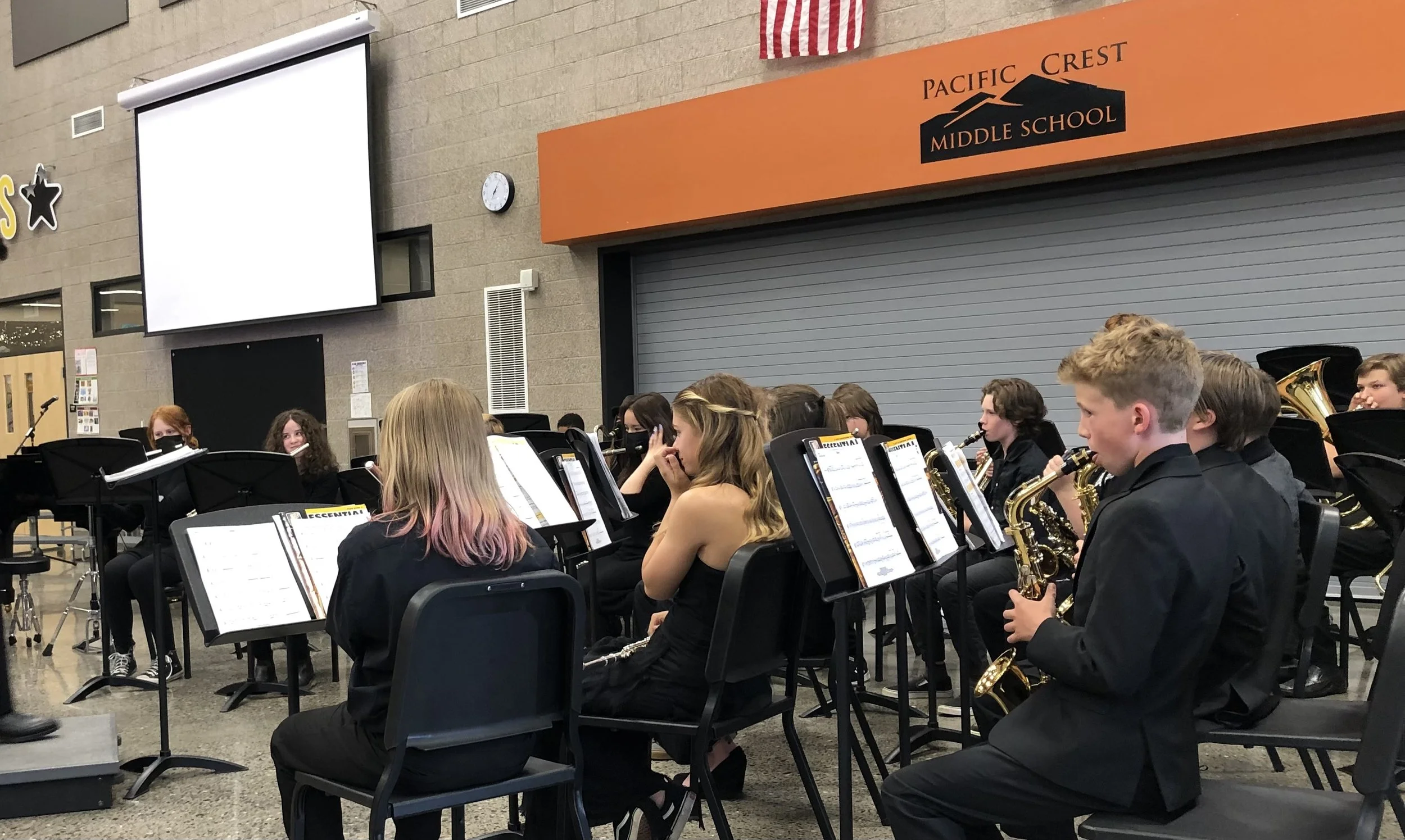Pacific Crest MS Band & Orchestra Concert