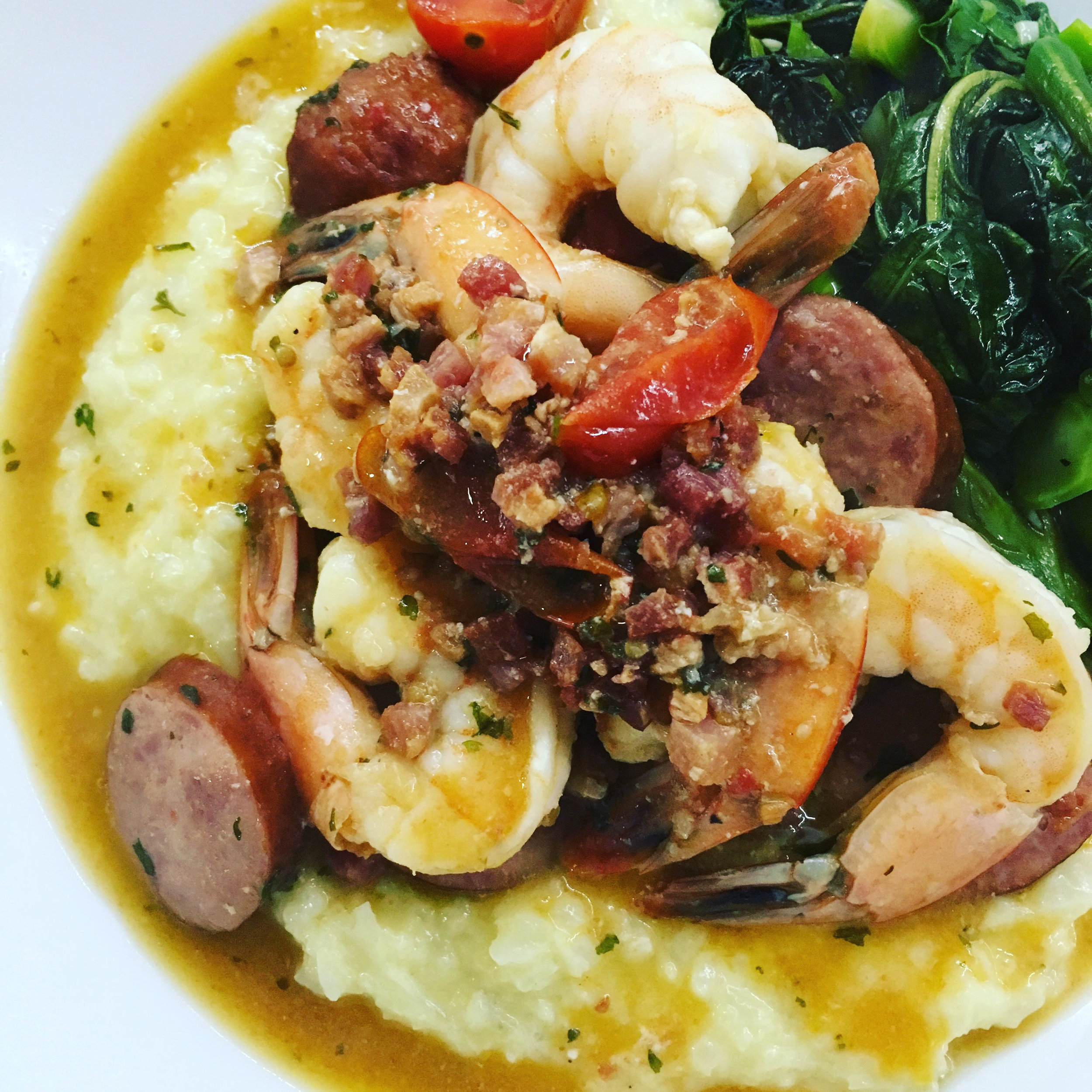 Shrimp and "Grits"