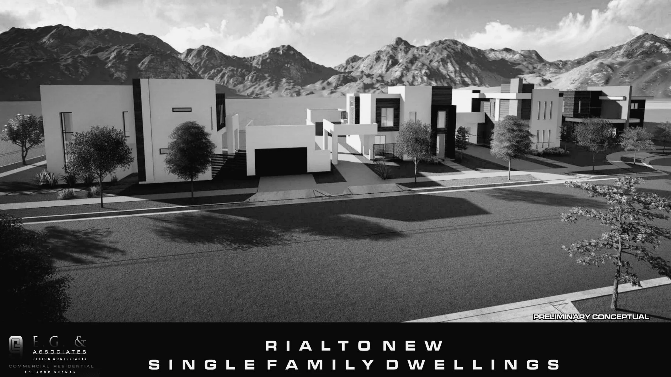  New Single Family Dwellings-Rialto CA- Multi dwelling development.&nbsp; 