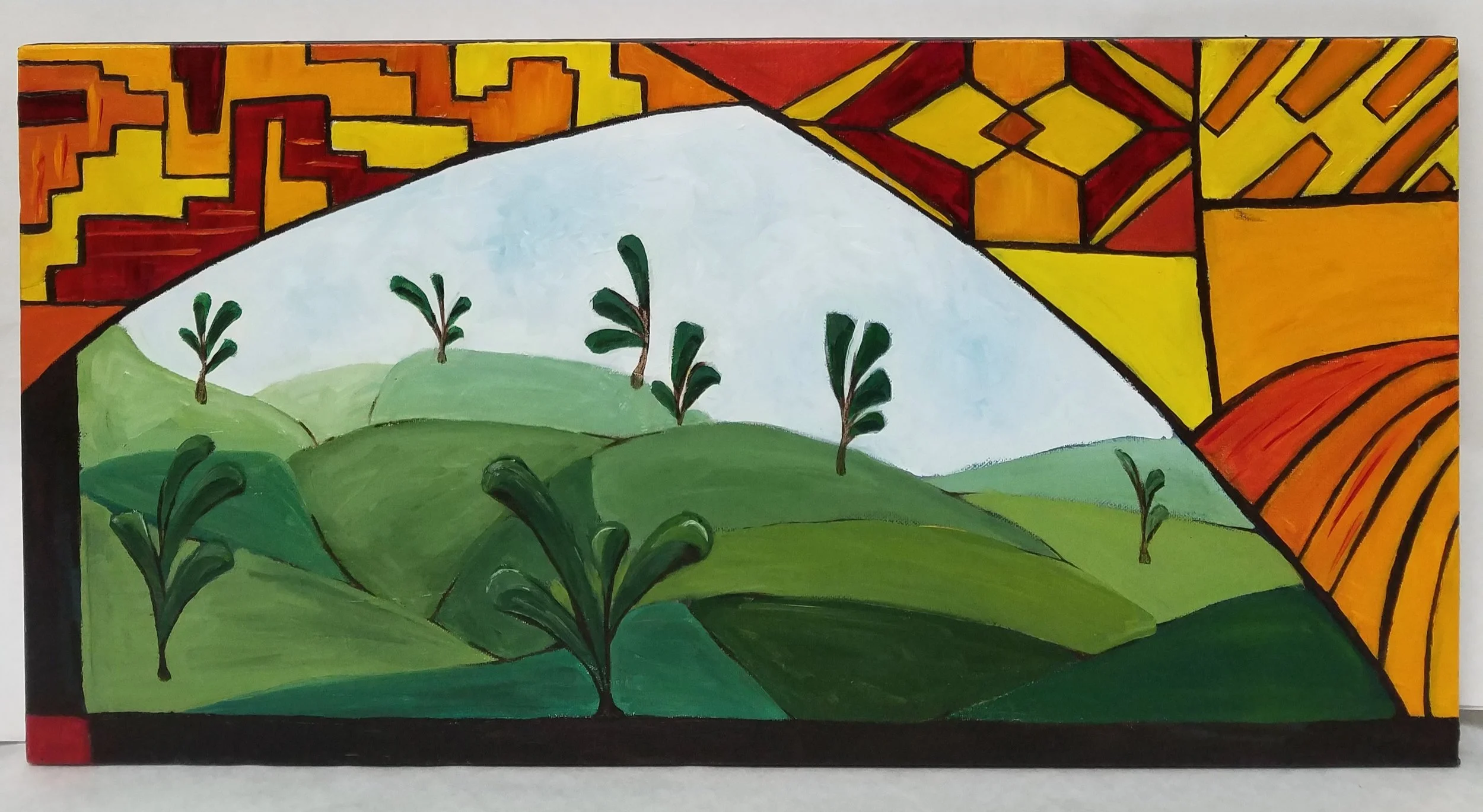   Field of Life   Oil on Canvas, Spring 2017. 