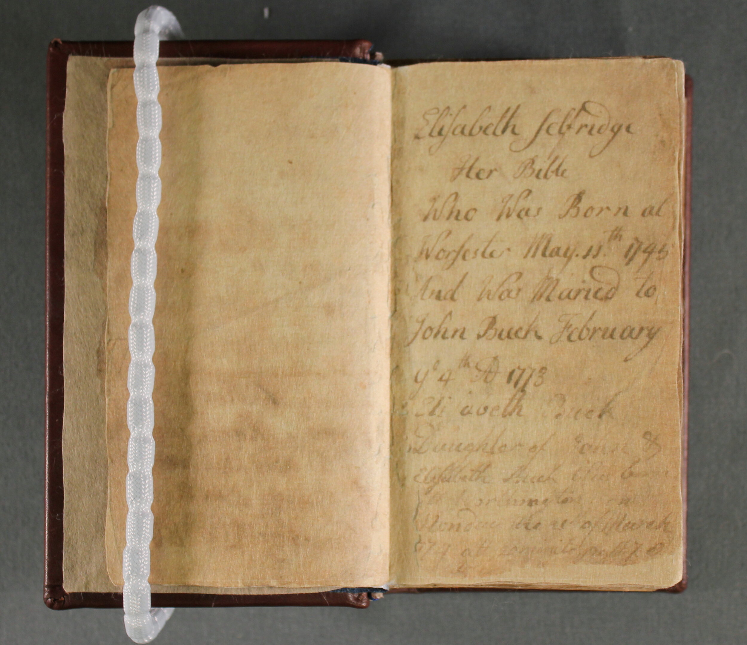 After treatment- facsimile in binding