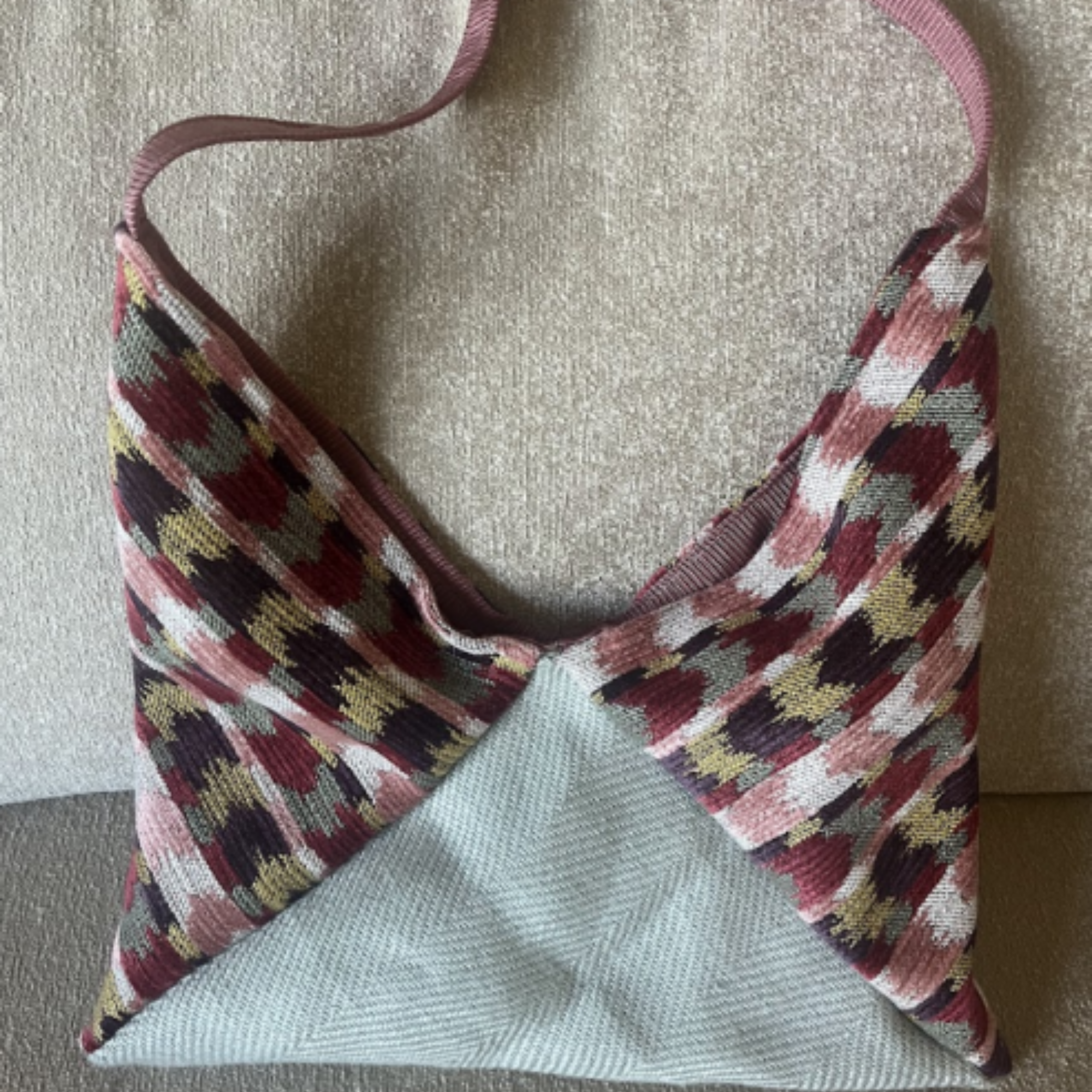 Tote Bag from Fabric Squares