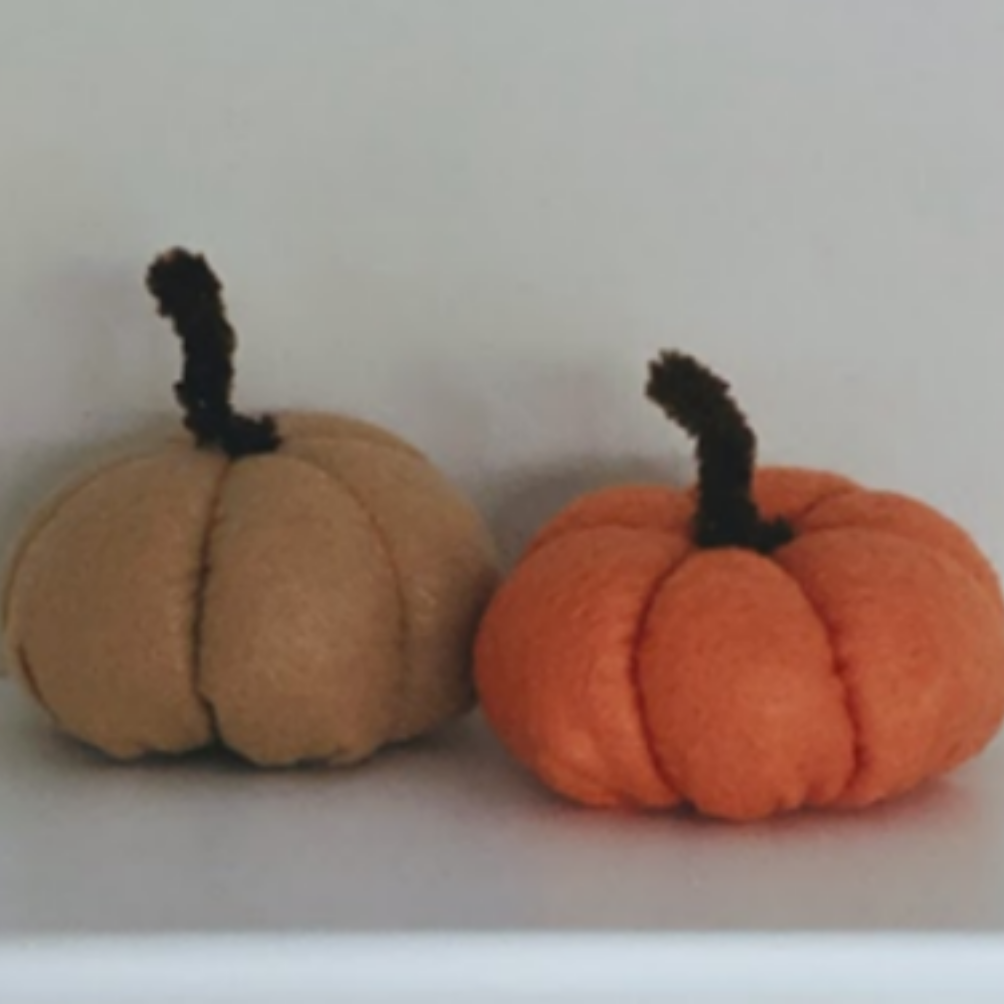 Fabric Pumpkin from 8-inch Square
