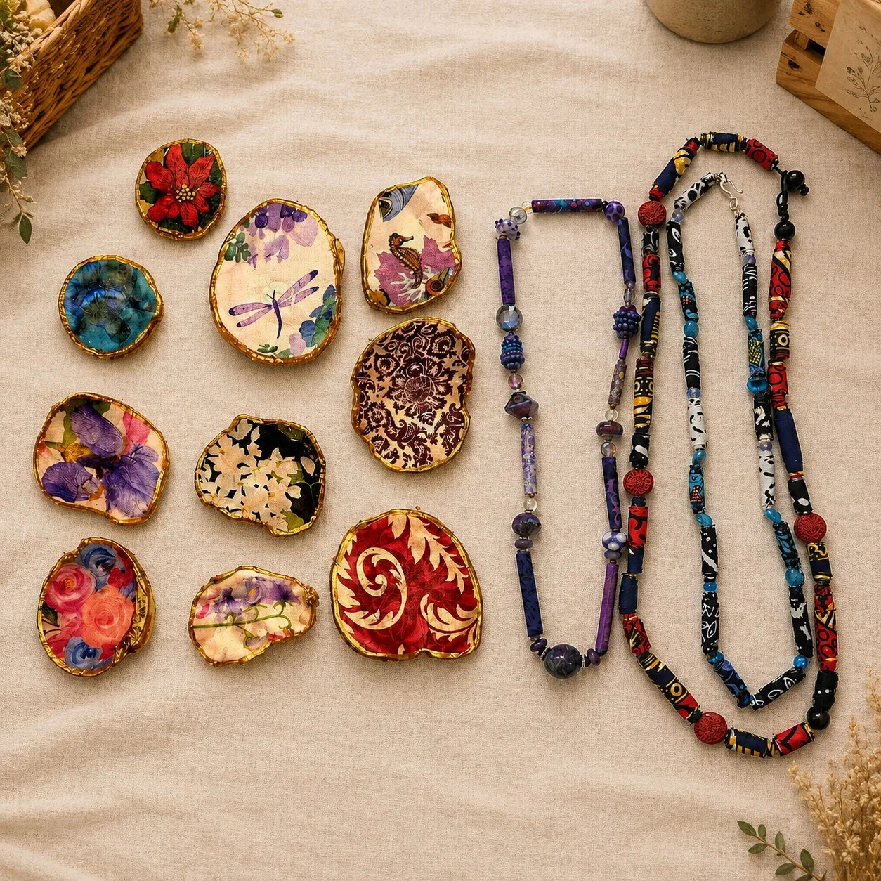 Handmade necklaces