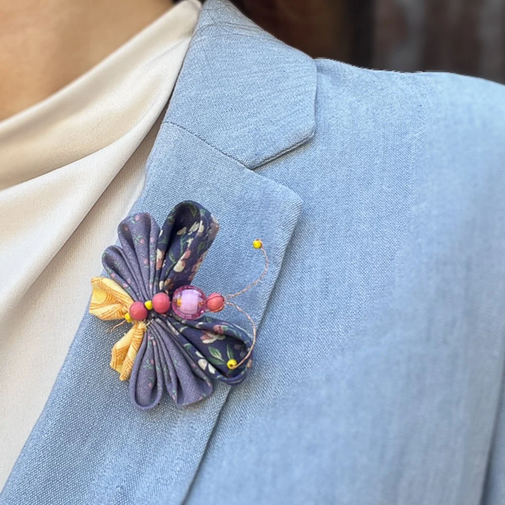 Crafting Fabric Butterflies with FabMo Textiles (WK-BTY-1025) (October 25th)