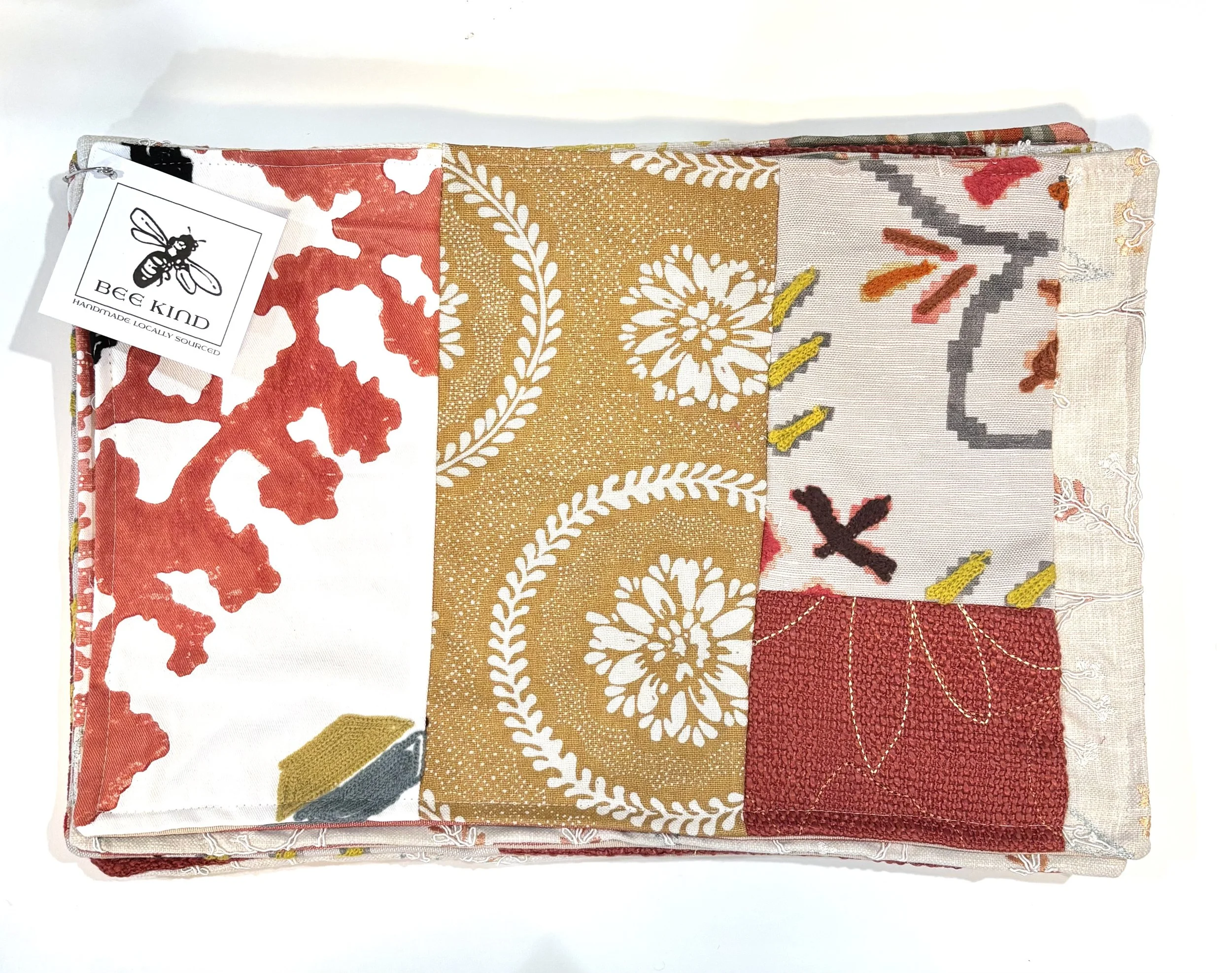Patchwork fabric placemats