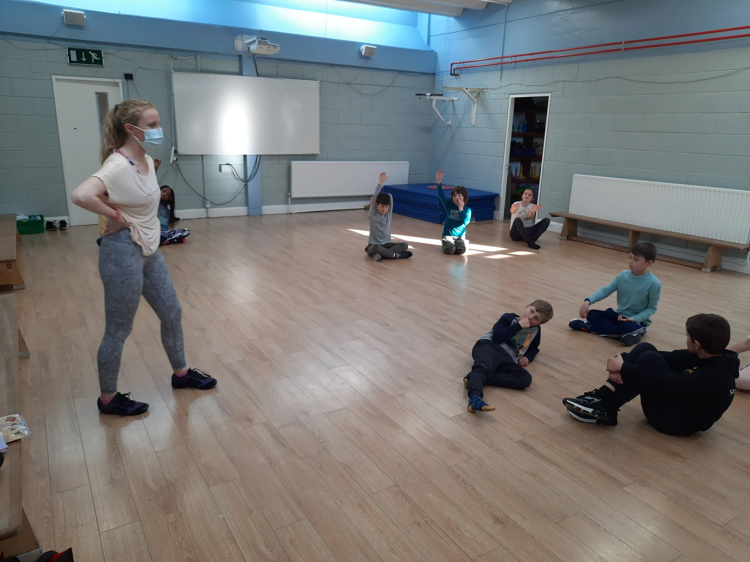 First indoor classes in a year are a great success!