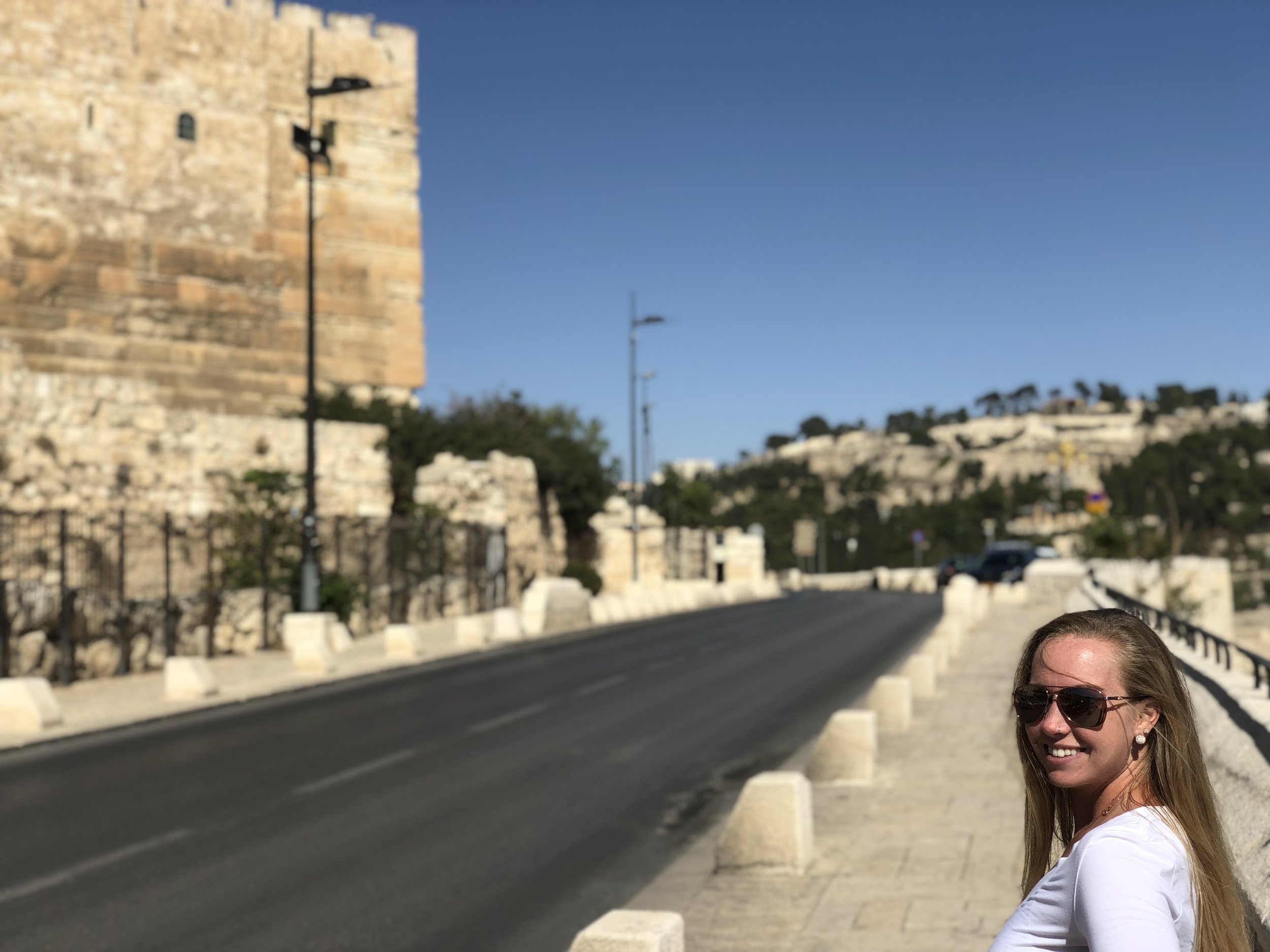 Outside the Old City of Jerusalem