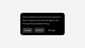 Rounded Corners Style - Cookie Banner — Ghost Plugins