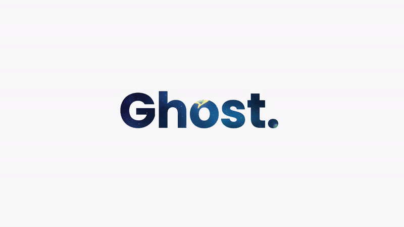 GIF Animated Text — Ghost Plugins