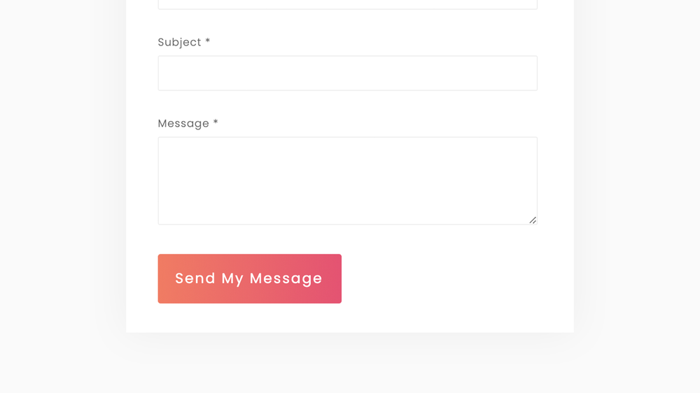 Gradient Contact Form Button — Ghost Plugins