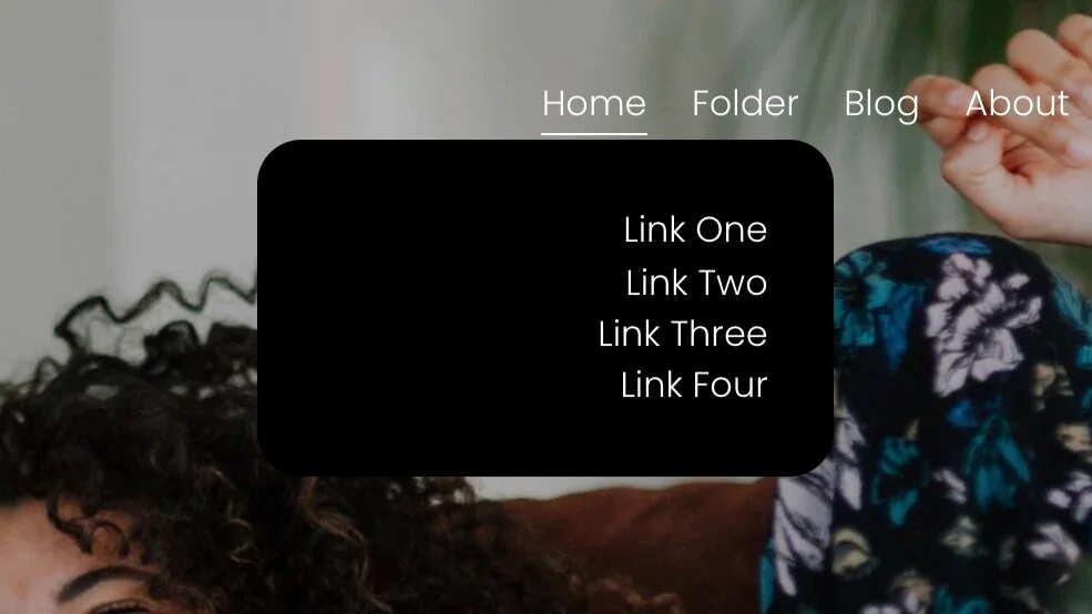 Rounded Corners Folder Navigation