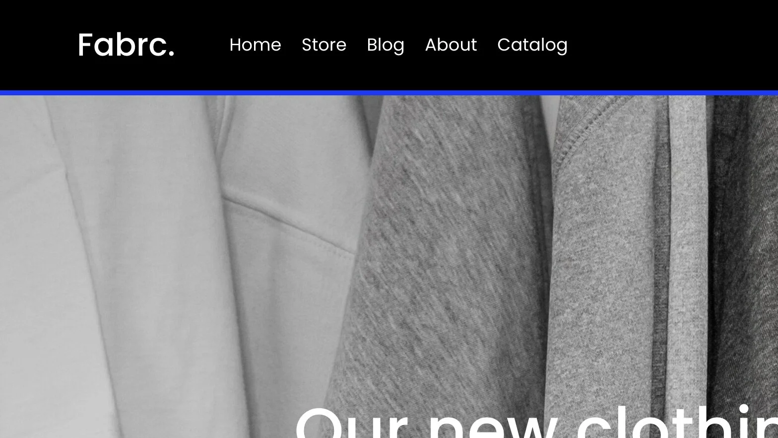 Site Header Bottom Border