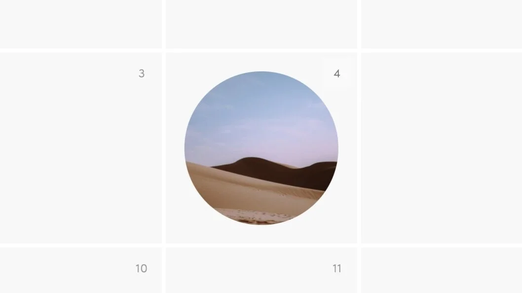 Rounded Corners Event Thumbnails For Calendar Block — Ghost Plugins