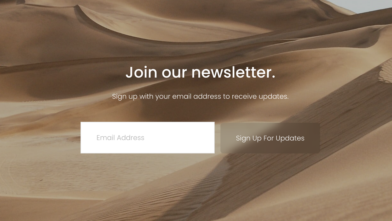 Frosted and Blurred Newsletter Block Button — Ghost Plugins