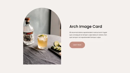 Arch Image Card Block — Ghost Plugins