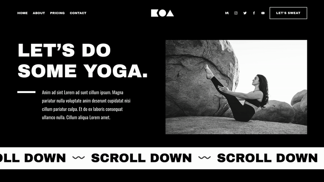 Full Width Scroll Block (7.1 Version) — Ghost Plugins