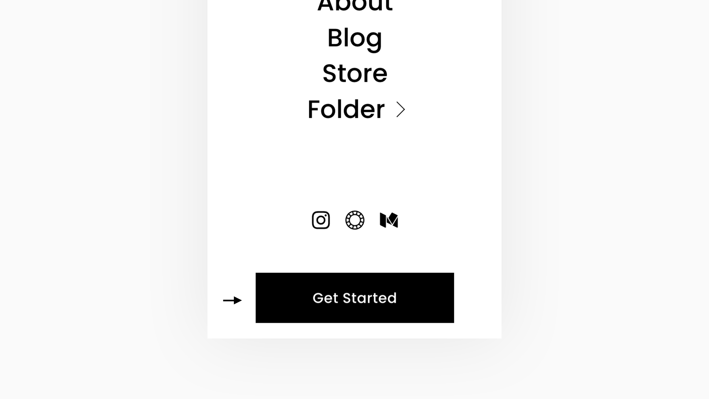 Hide Button In Mobile Menu