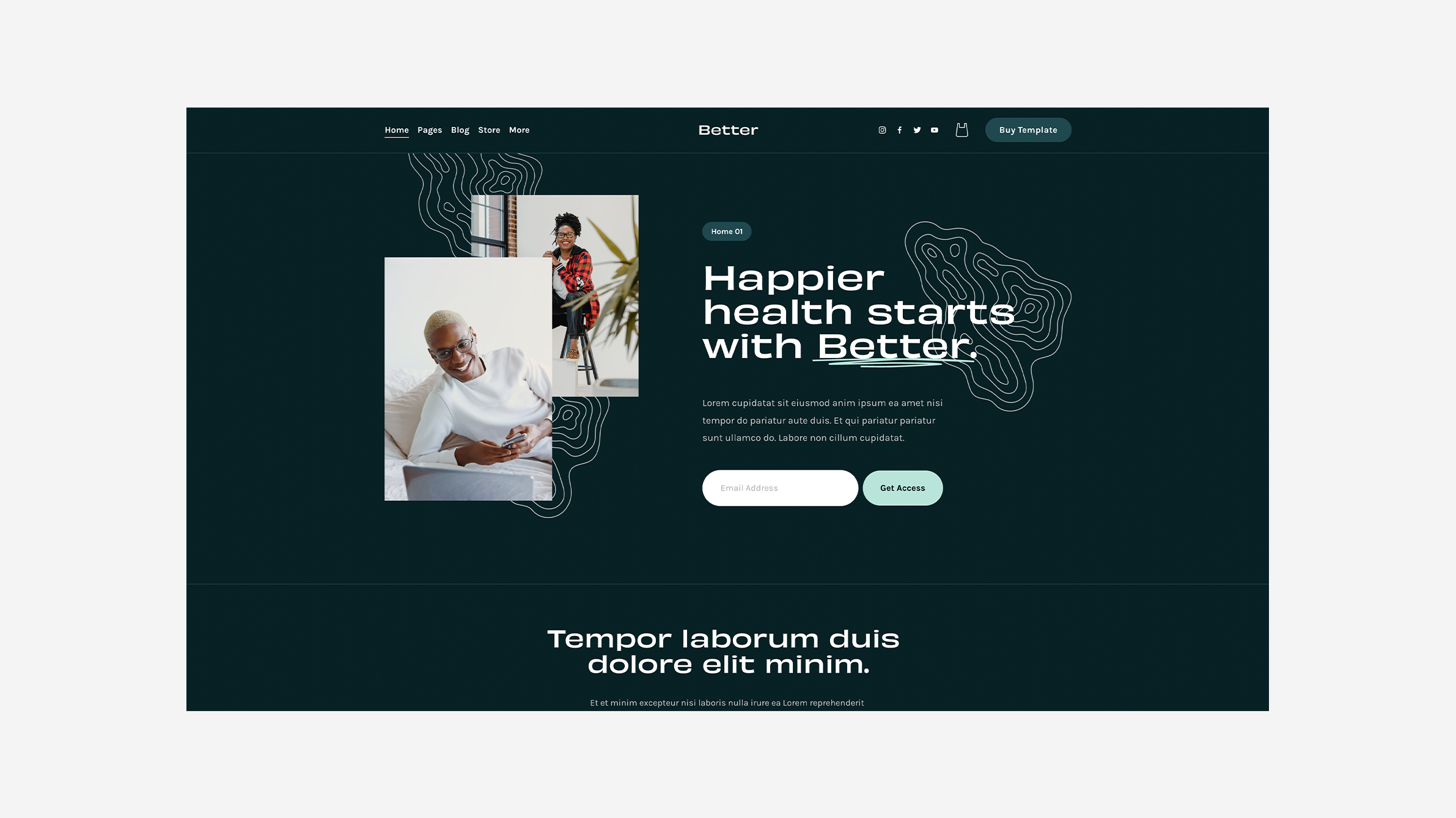 Better template dark ghost plugins