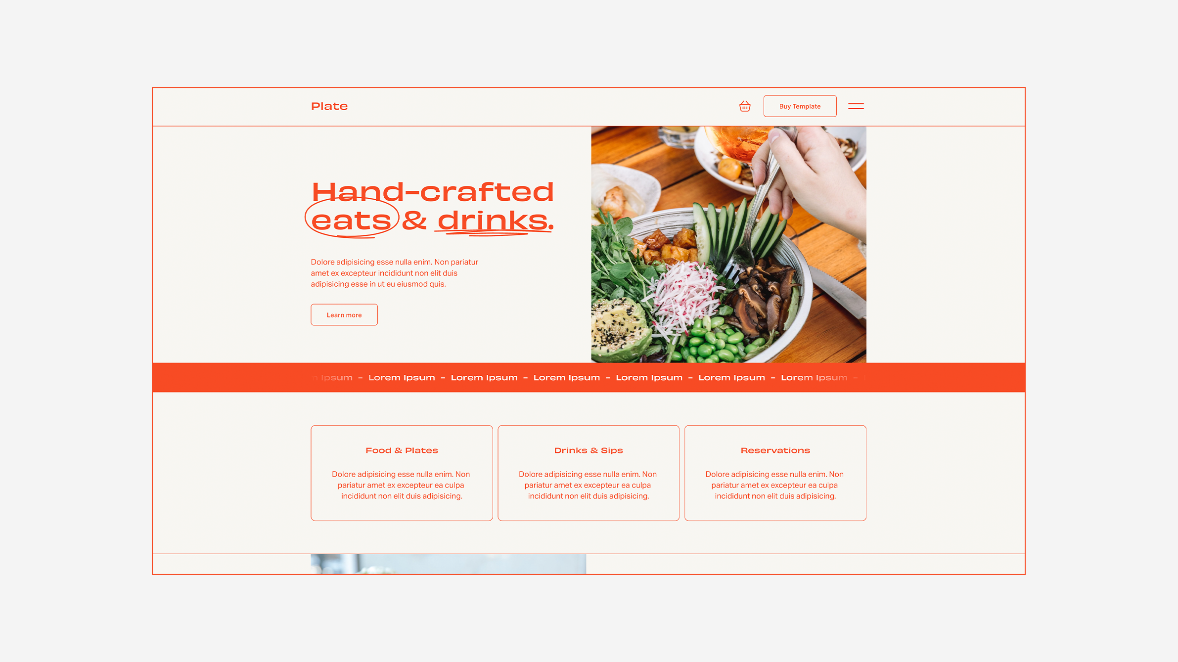 Plate template ghost plugins