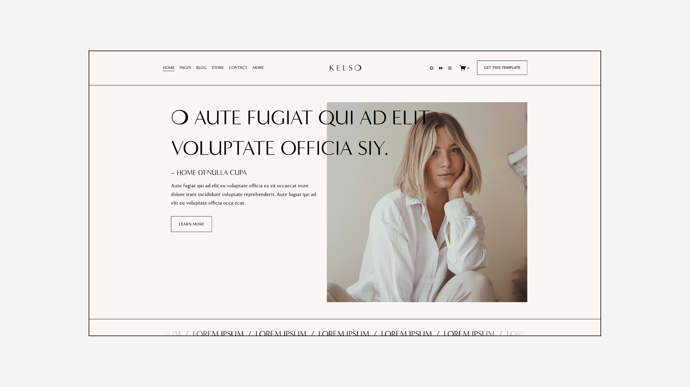 Kelso template ghost plugins