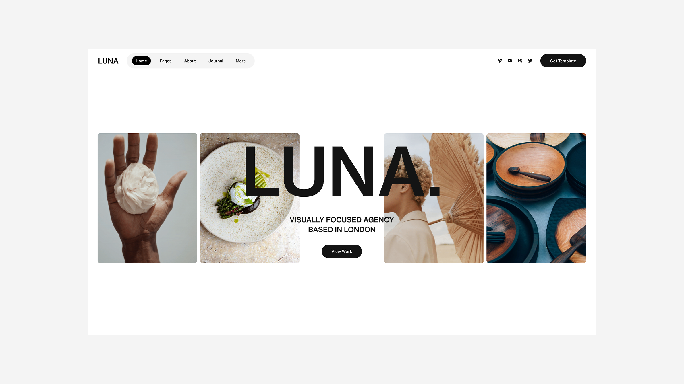 Luna template lite ghost plugins