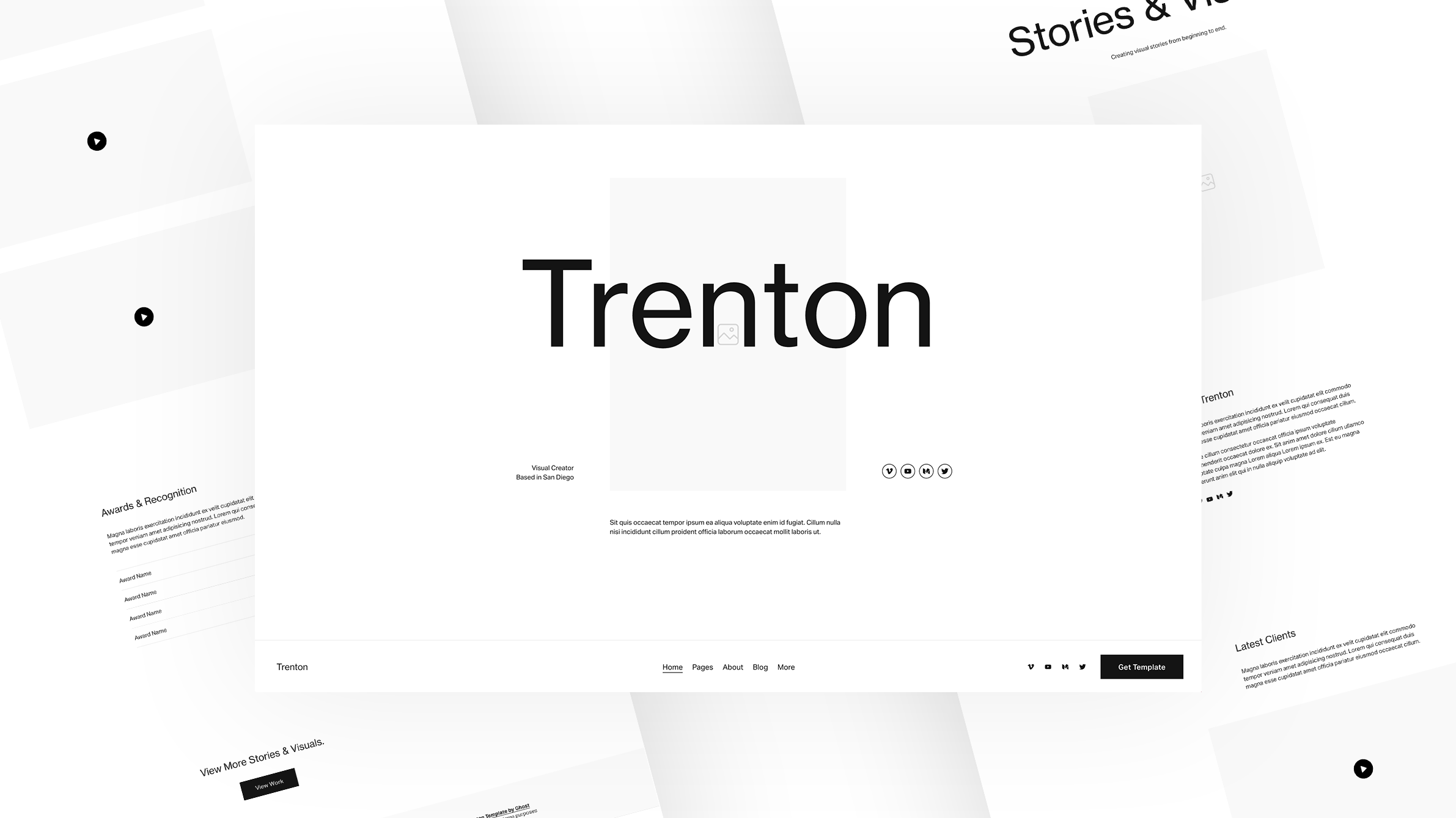 Trenton Template — Ghost Plugins