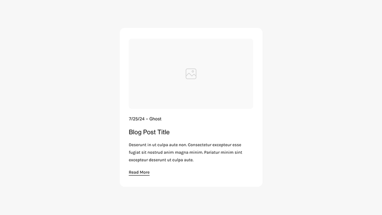 Blog Page (All Layouts) — Ghost Plugins