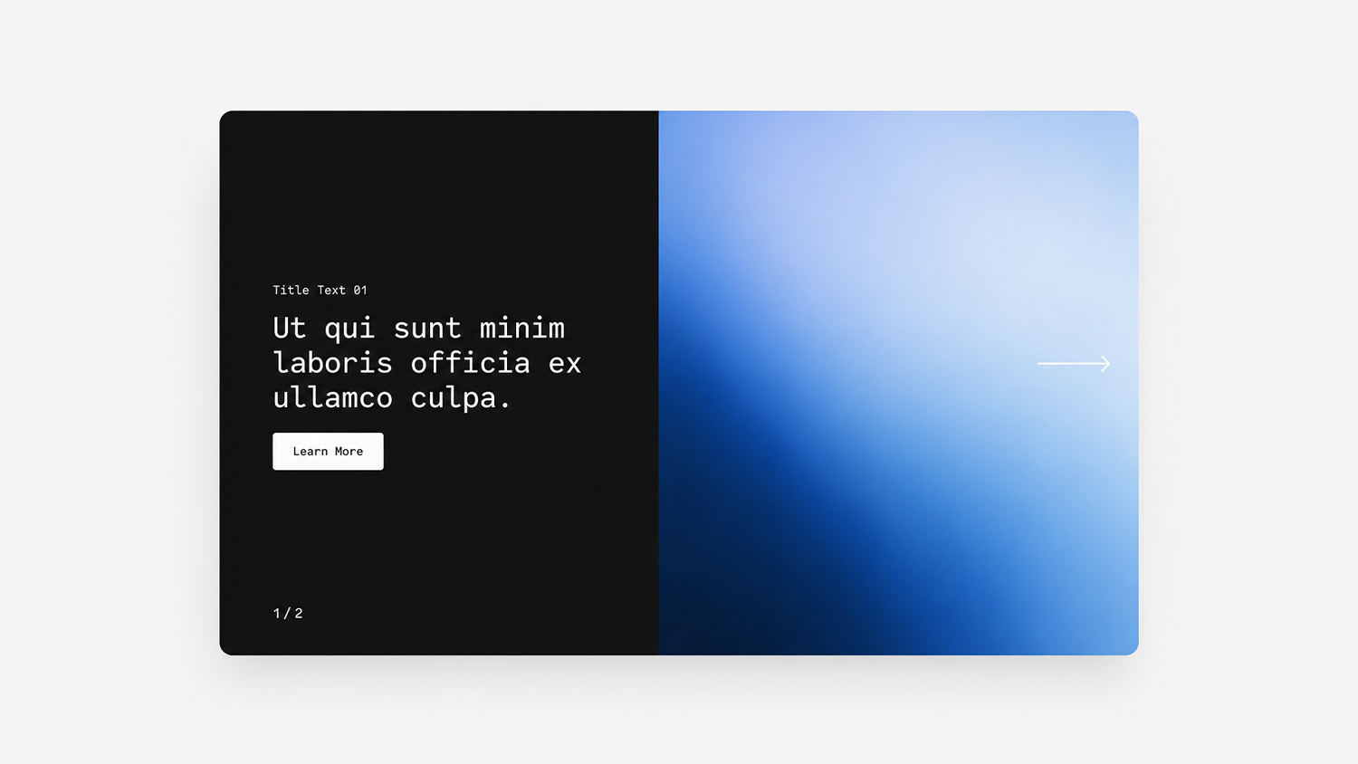 Podium Image Slider