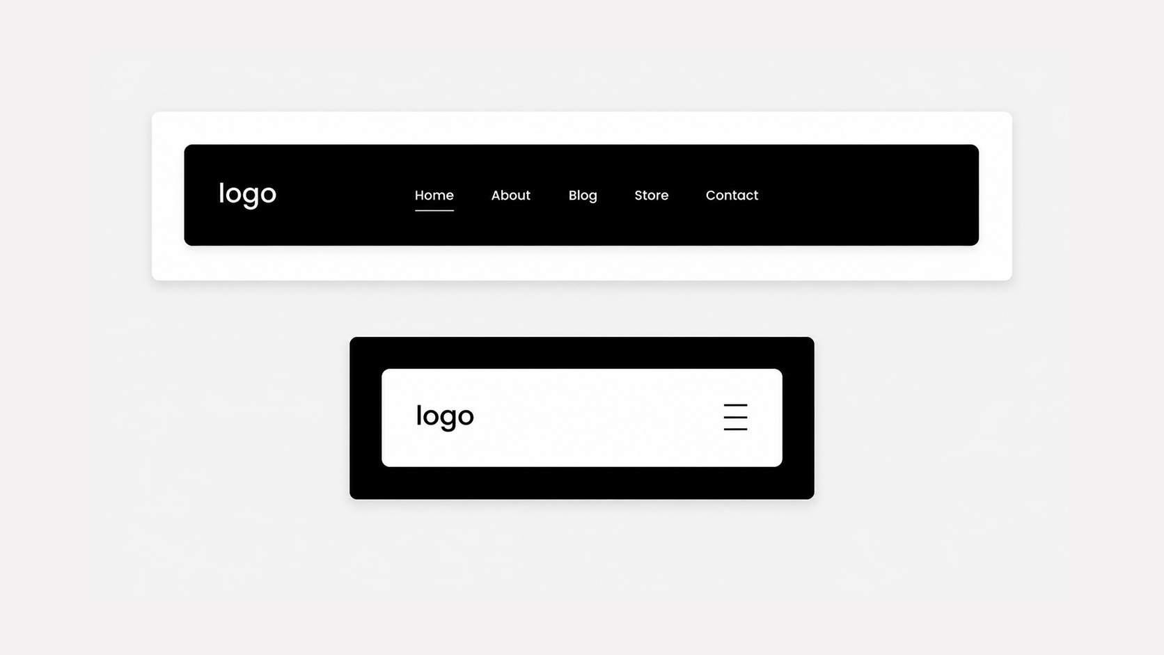 Floating Header Navigation