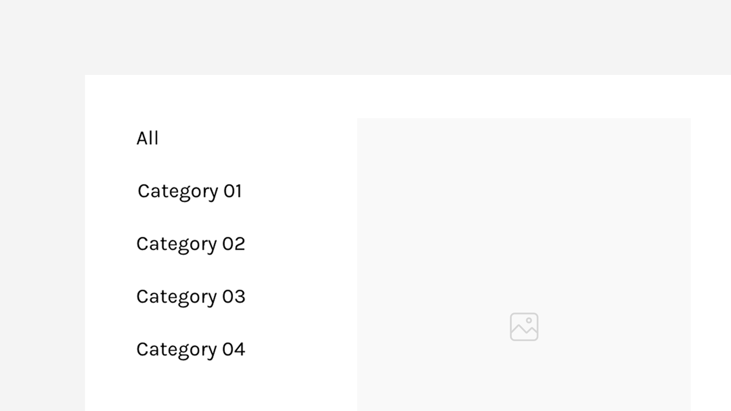 Hide Product Categories Sidebar or Top — Ghost Plugins
