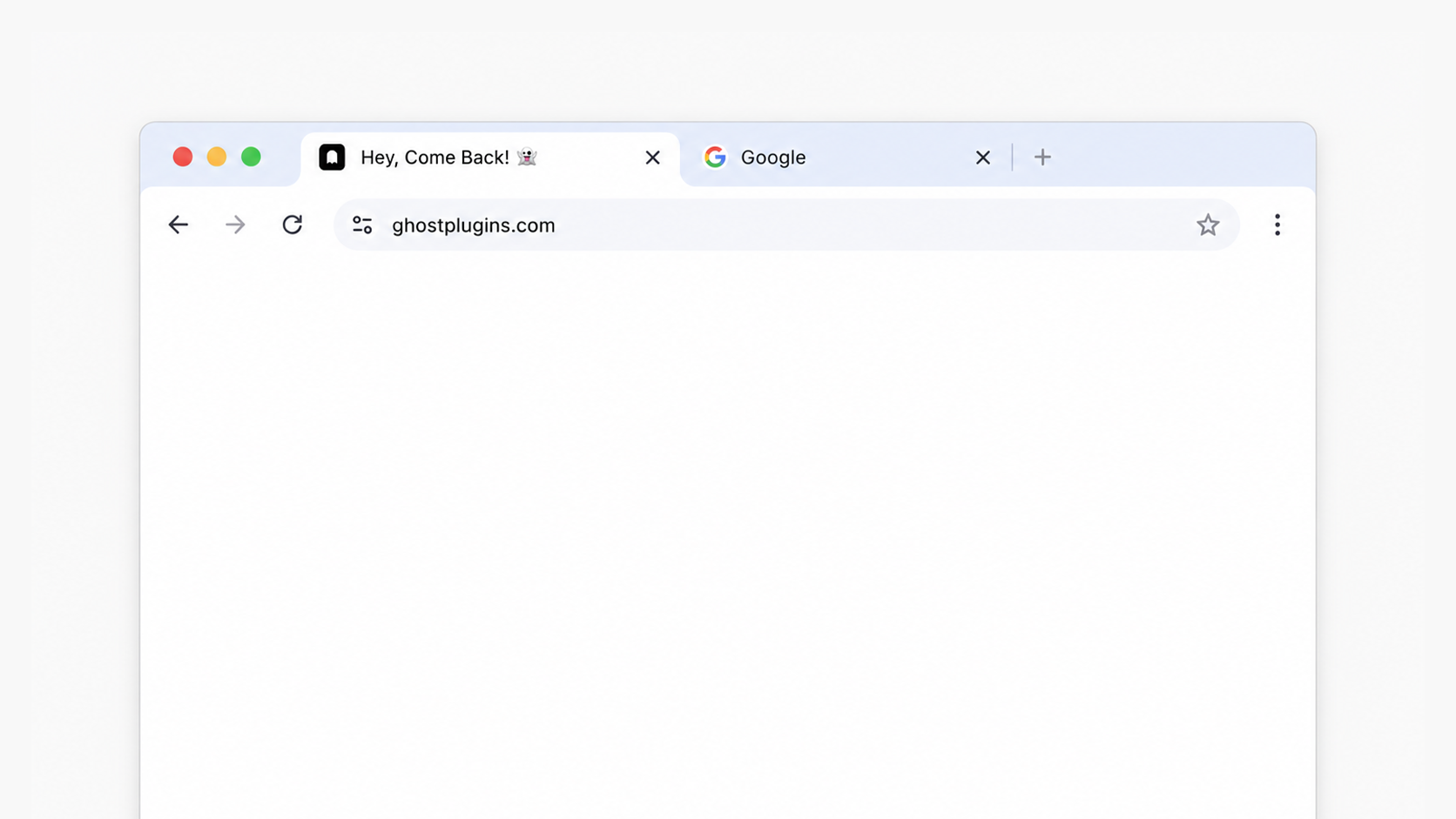 Come Back Browser Tab